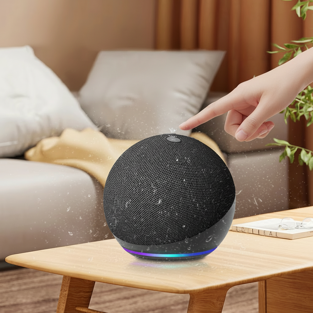 Alaxe Small Bluetooth Speaker Echo Dot 5Th Outdoor Wireless Bluetooth Generation Mini Rgb Speaker Home Subwoofer Spherical